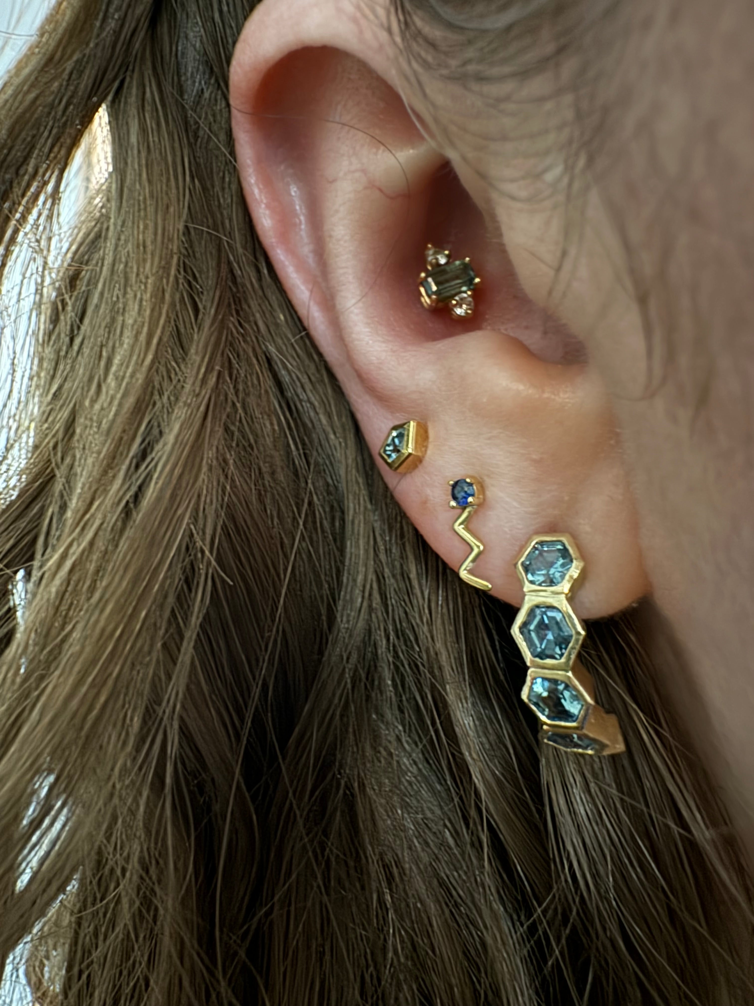 Honeycomb Half Hoops