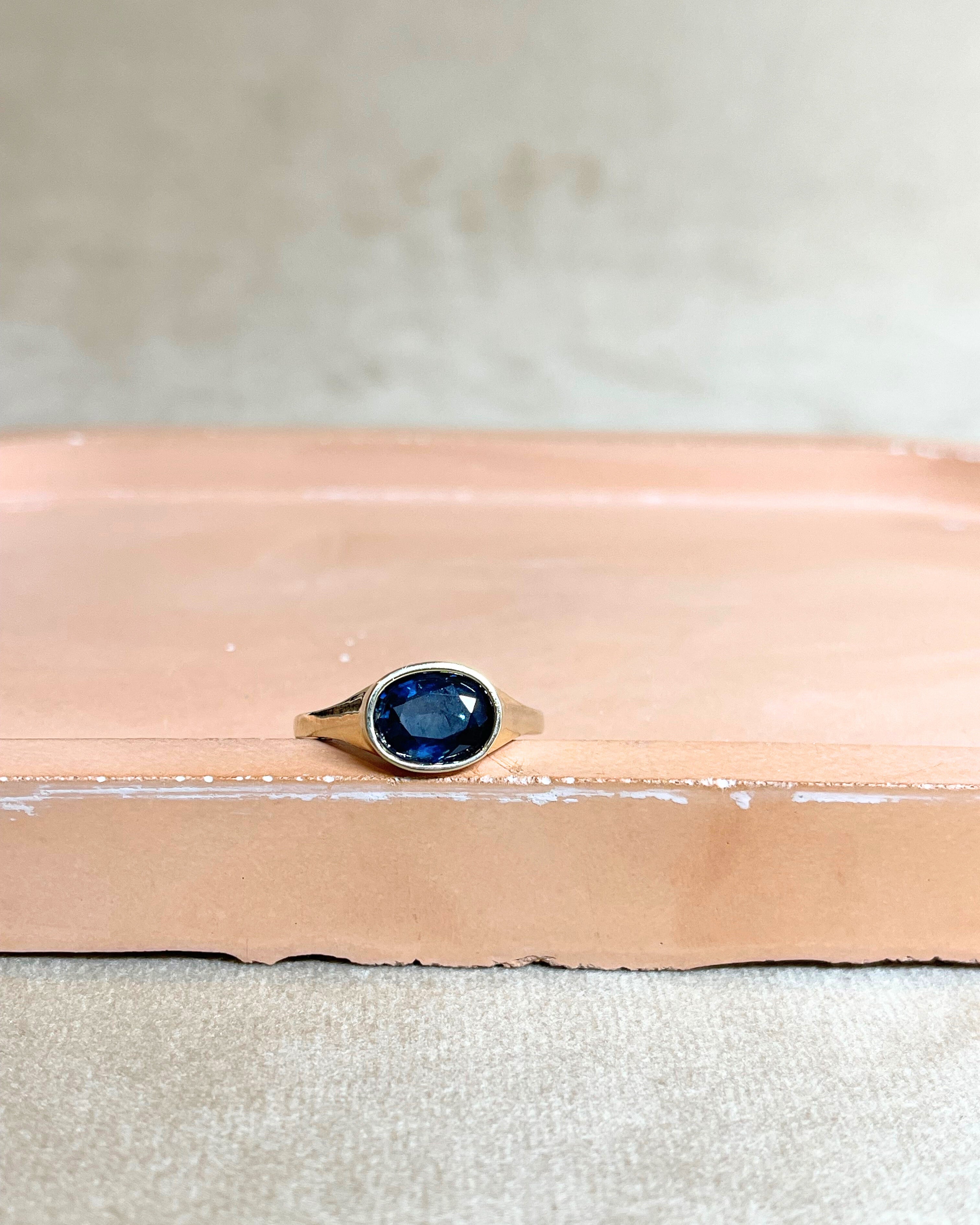 Celestial Sapphire Ring