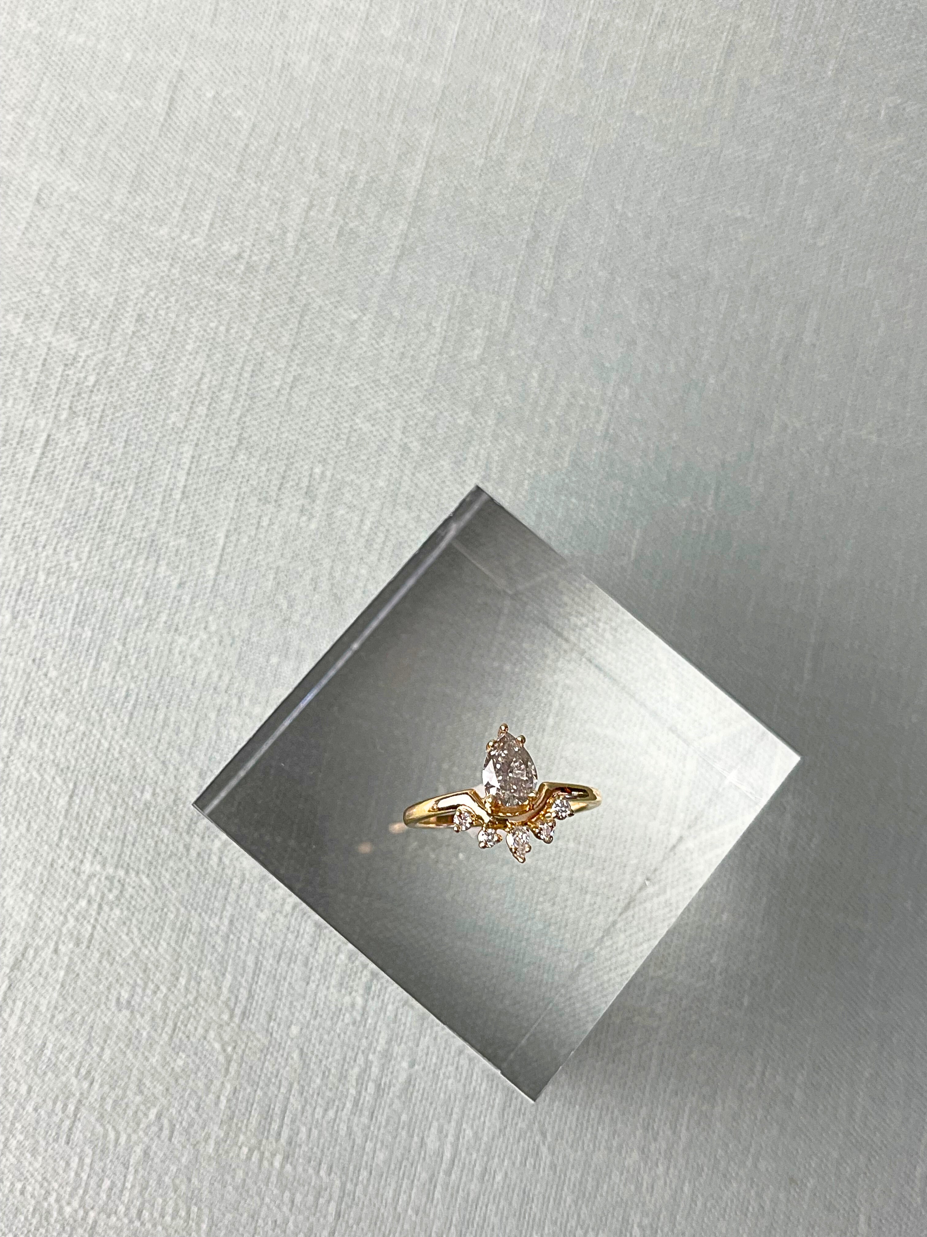 Pear Constellation Ring