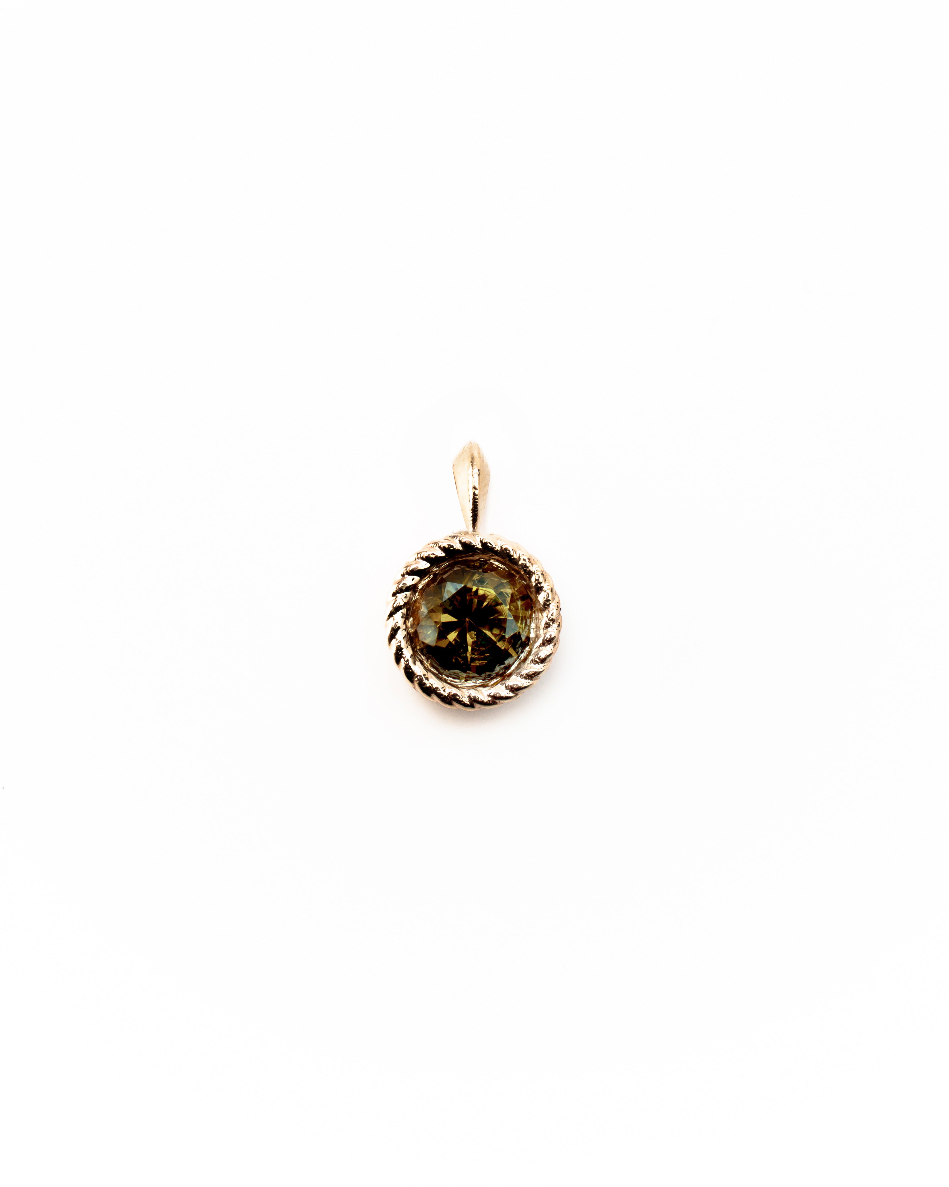 Round Braided Charm