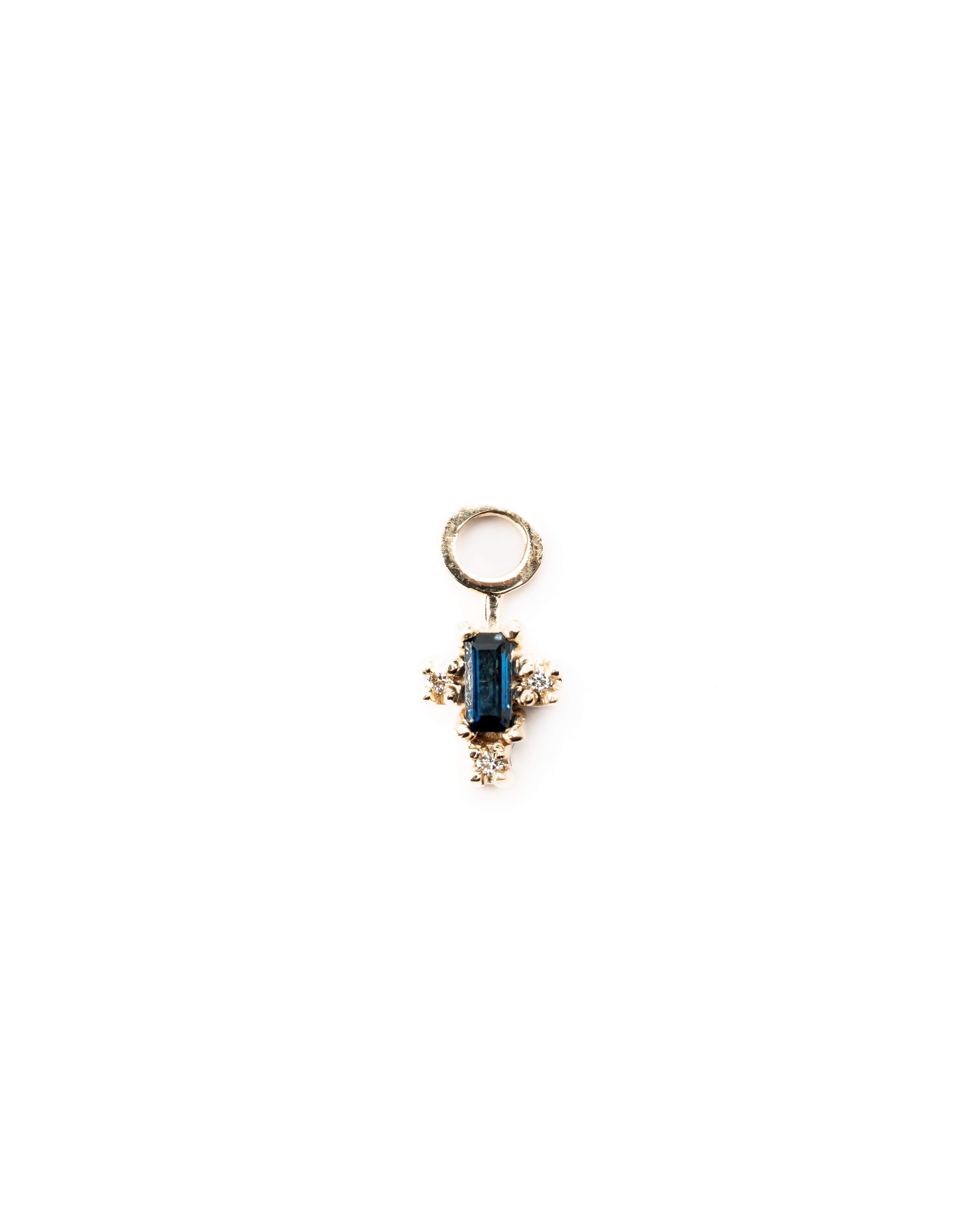 Baguette Cross Charm