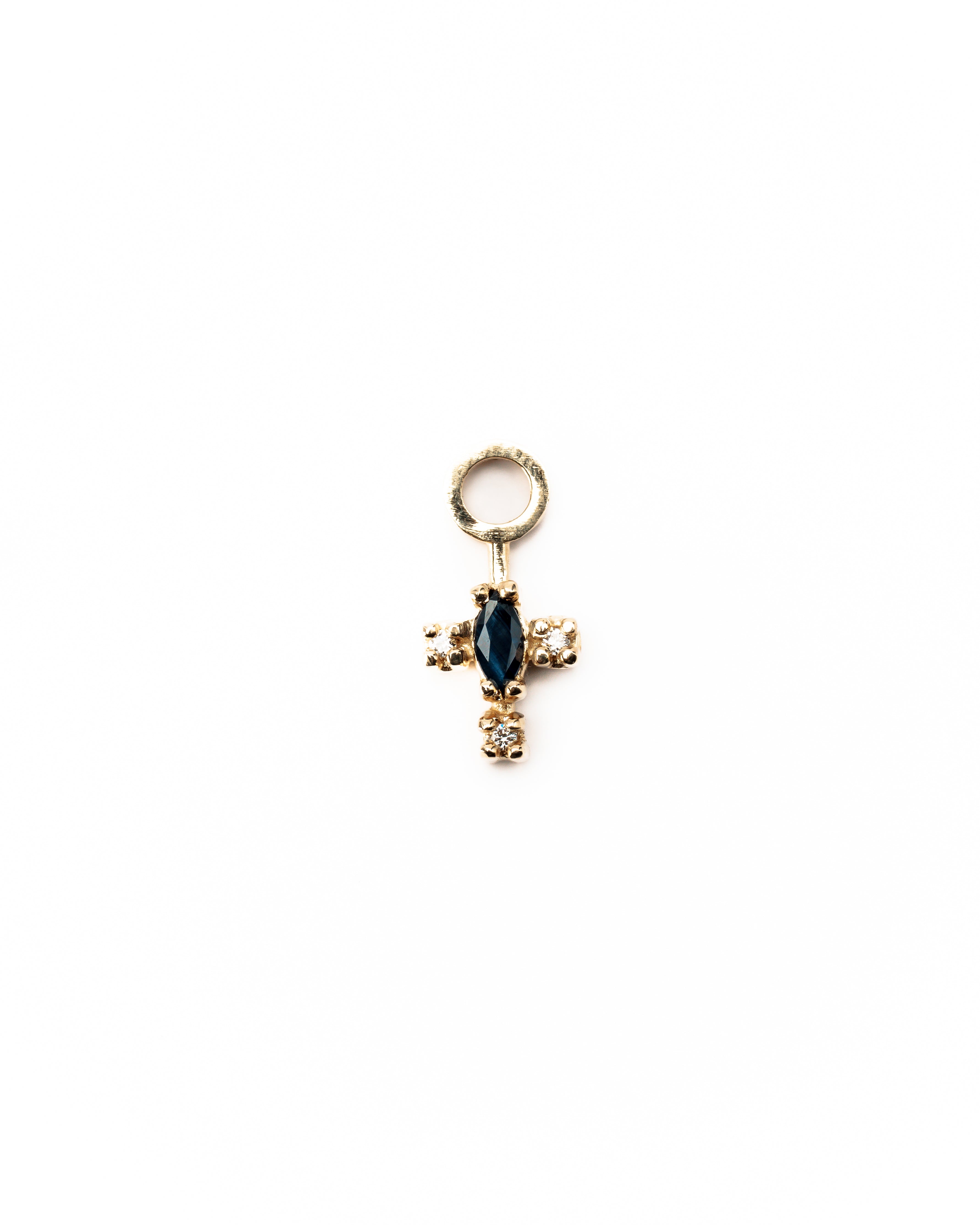 Marquise Cross Charm